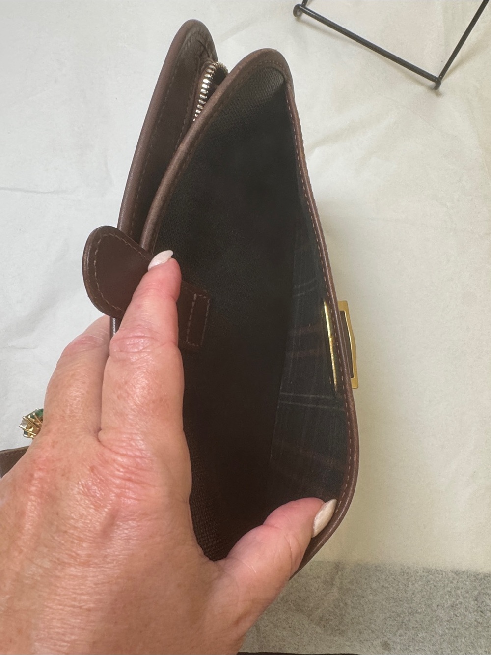 Dunhill unisex wristlet or carry bag Vintage - Picture 8 of 11